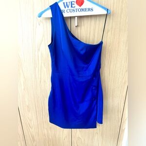 NBD ONE SHOULDER MINI DRESS - SIZE M